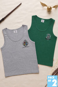 Lee Cooper Boys Harry Potter Vest (Pack of 2) - Multicolor — thumbnail 14